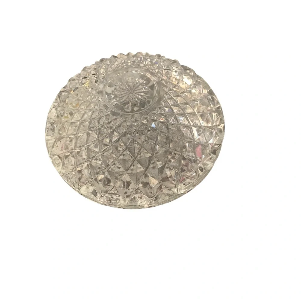 Diamanté Three In One‎ Candy-box Ashtray Jewel Case Vintage
